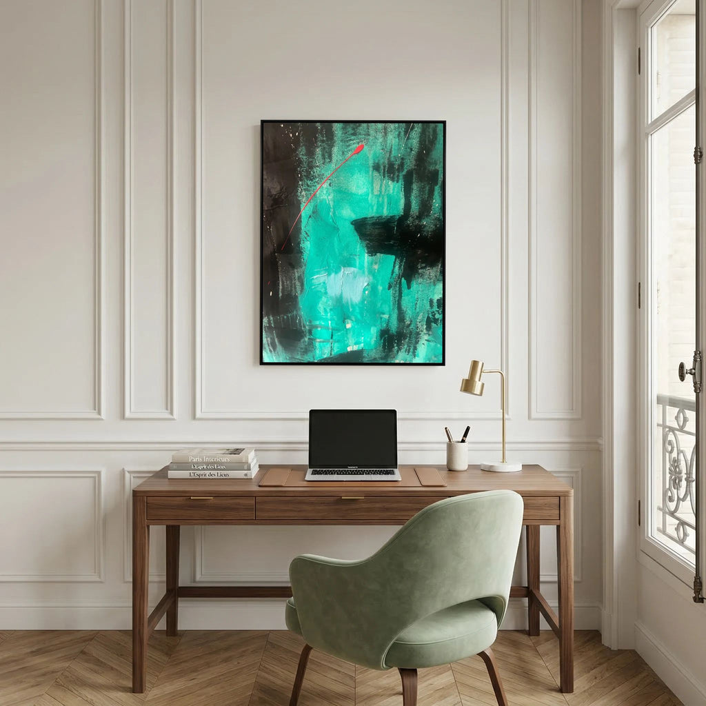 AN ABSTRACT PLACE (2017) CANVAS PRINT 