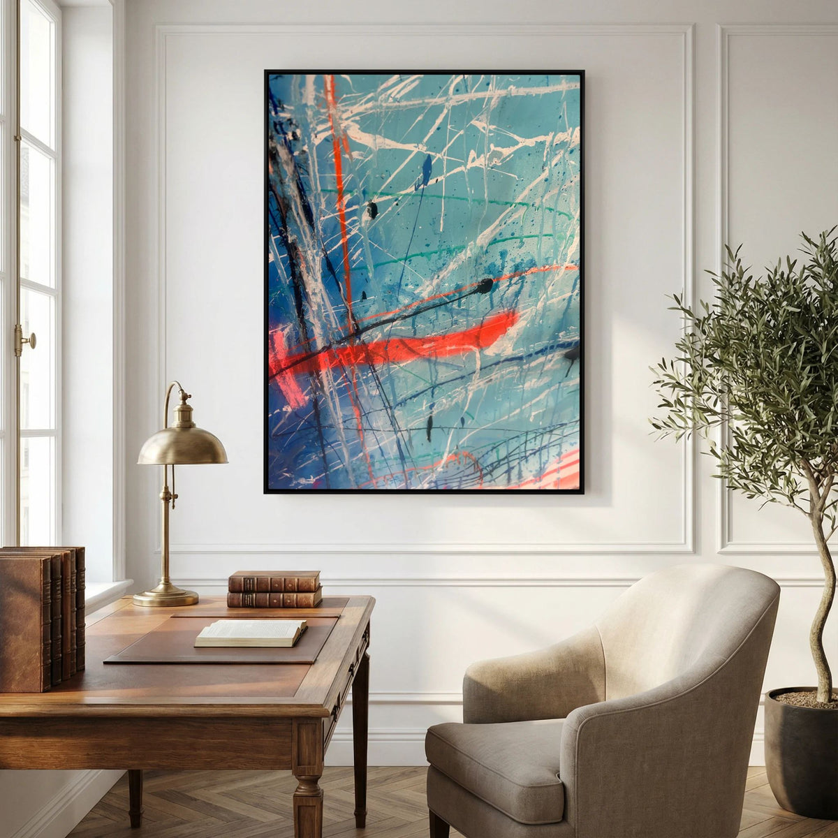  CROSSING PATHS (2024) CANVAS PRINT