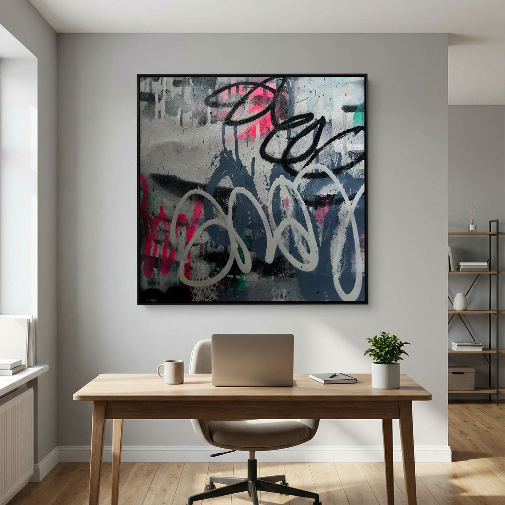 LOVE IN REVERSE PRINT ON CANVAS