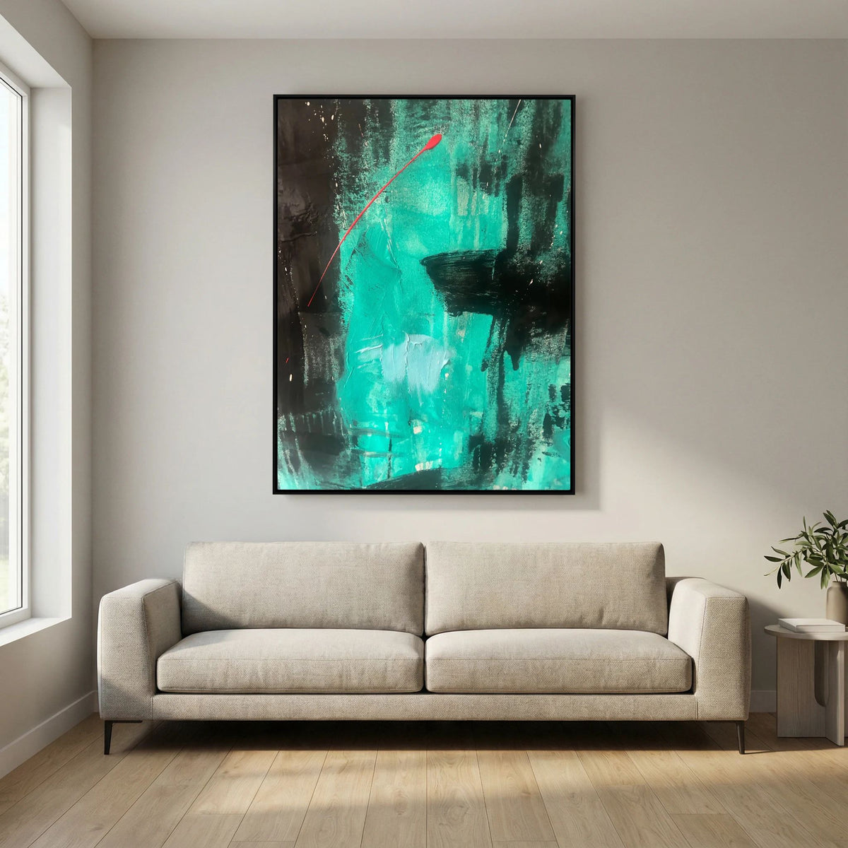 AN ABSTRACT PLACE (2017) CANVAS PRINT 