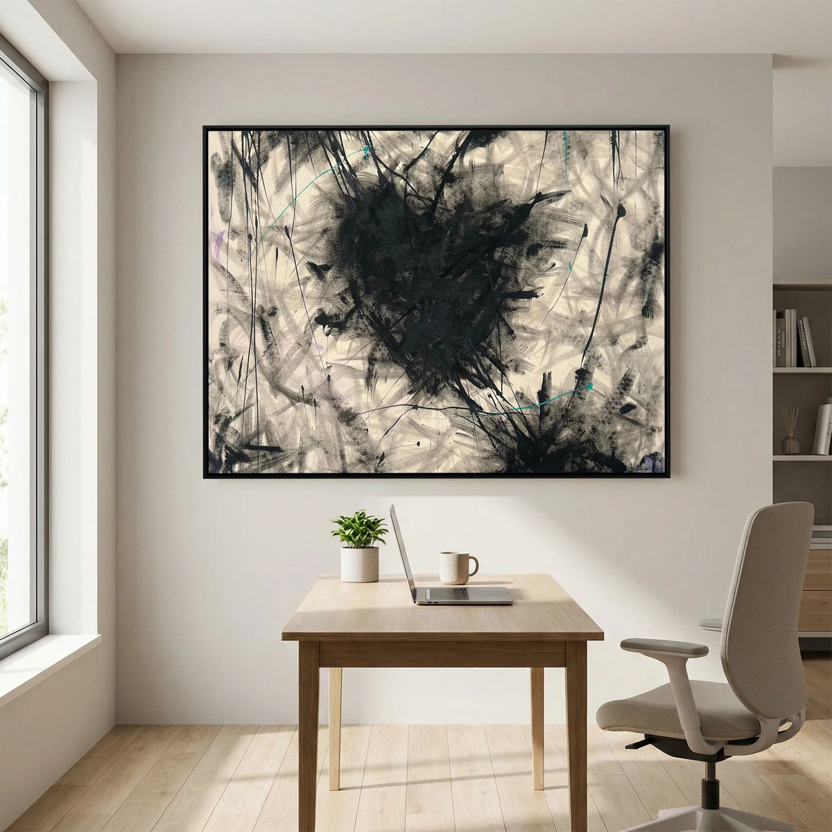 THREE HEARTS (2024) CANVAS PRINT 