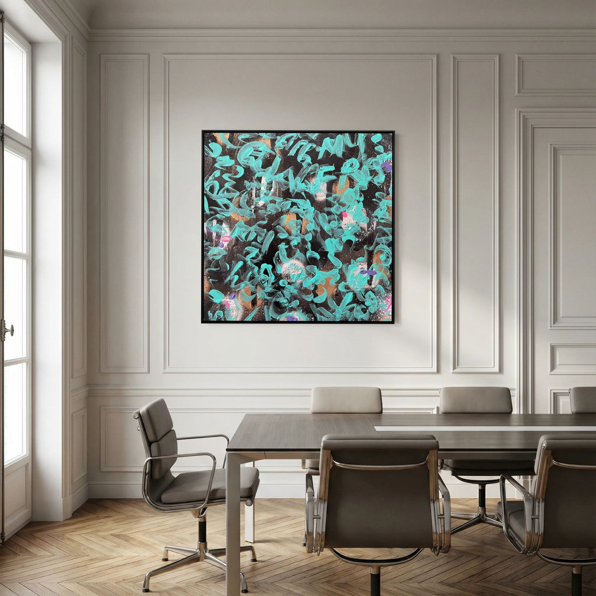 NO FLOWERS (2020) PRINT ON CANVAS 
