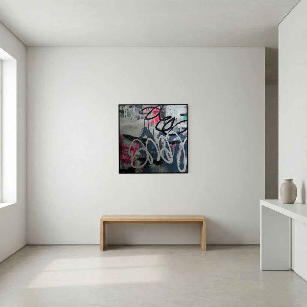 LOVE IN REVERSE PRINT ON CANVAS