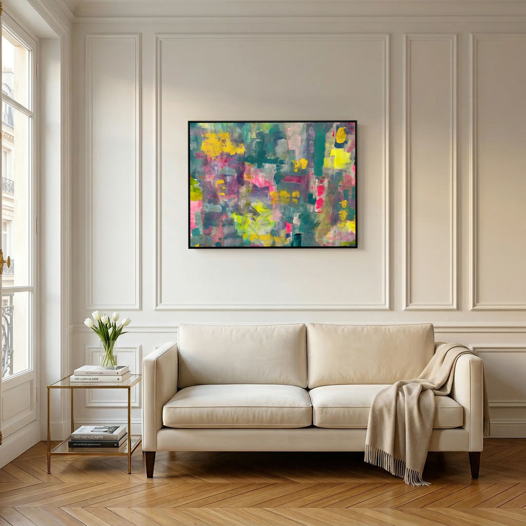 GARDEN IN SUMMER (2023) CANVAS PRINT   