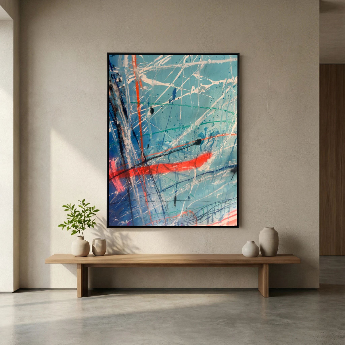  CROSSING PATHS (2024) CANVAS PRINT