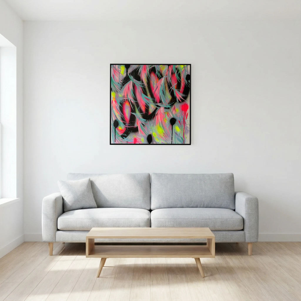 MUTED NOISE (2020) PRINT ON CANVAS  - Copy