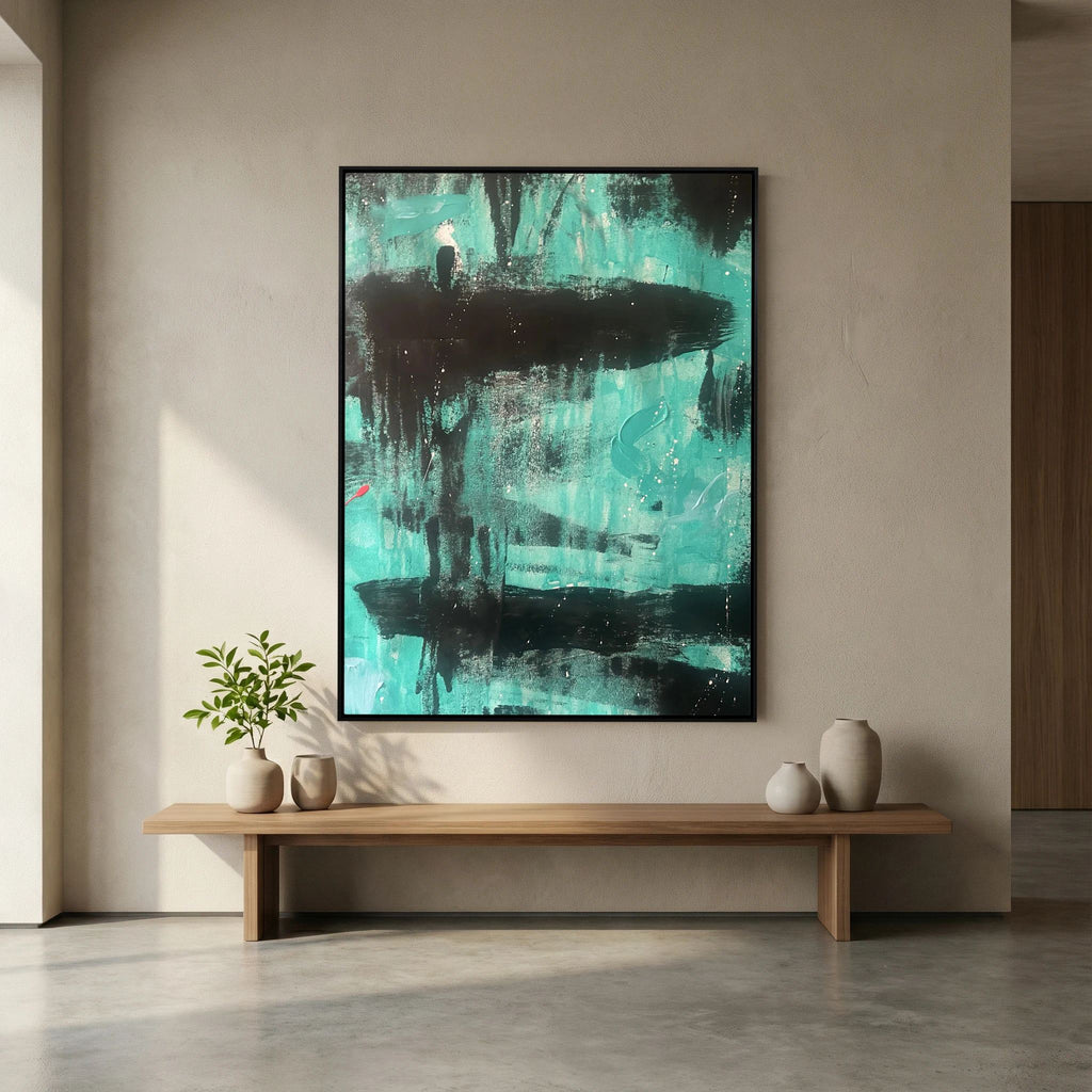 GREEN  (2024) CANVAS PRINT   