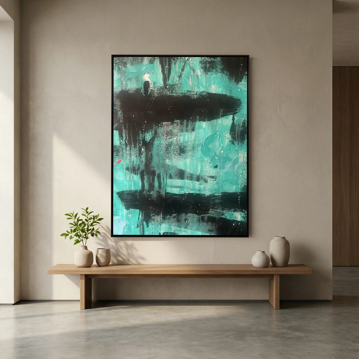 GREEN  (2024) CANVAS PRINT   