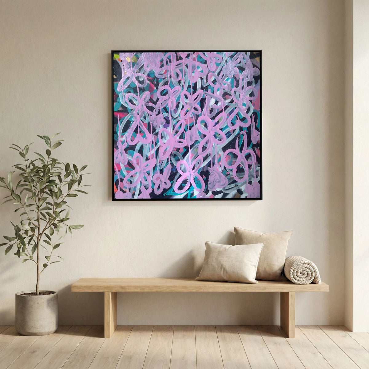 IT STILL BLOOMS (2022) CANVAS PRINT 