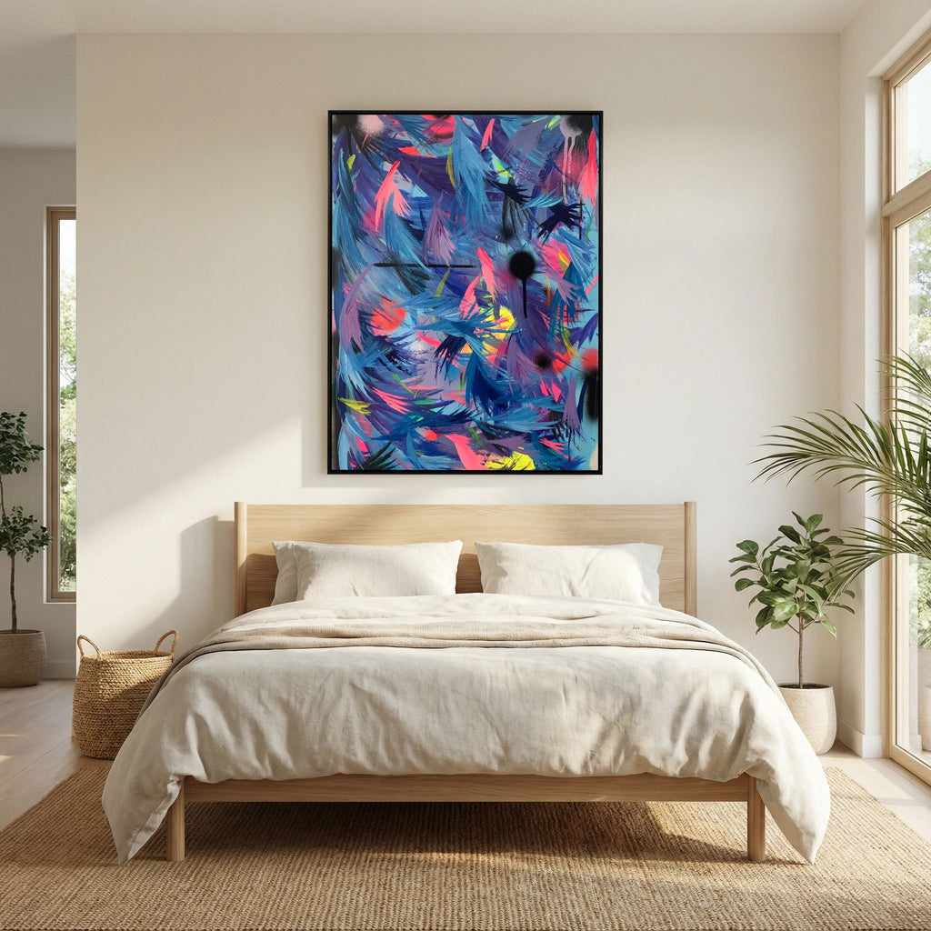 CYAN (2021) CANVAS PRINT  