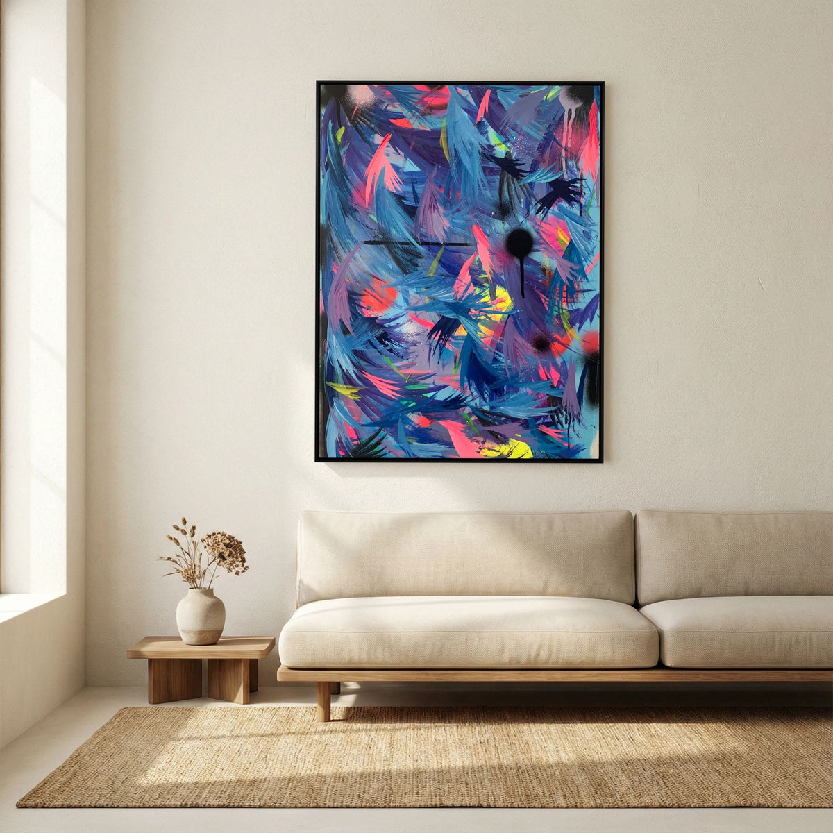 CYAN (2021) CANVAS PRINT   - Copy