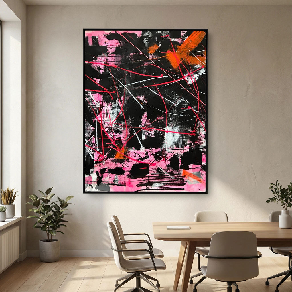 BURN A BRIDGE (2024) CANVAS PRINT 