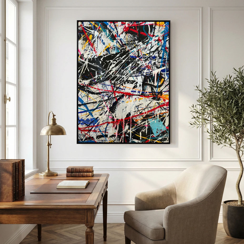 DESTRUCTION  (2024) CANVAS PRINT   