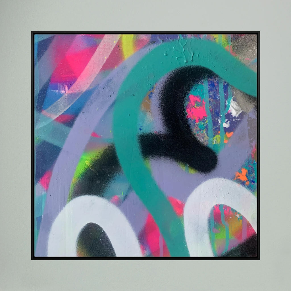 FAIRGROUND PRINT ON CANVAS  