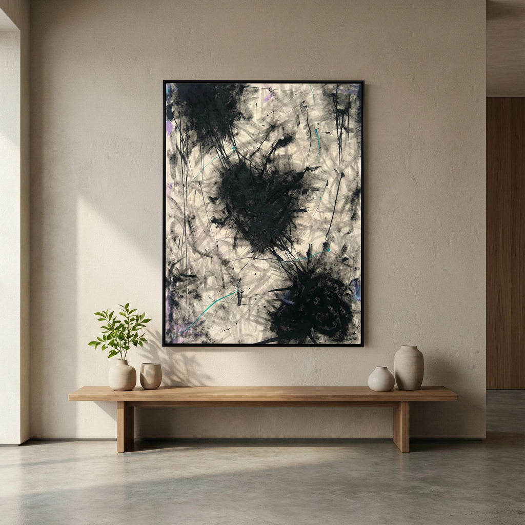 THREE HEARTS (2024) CANVAS PRINT 