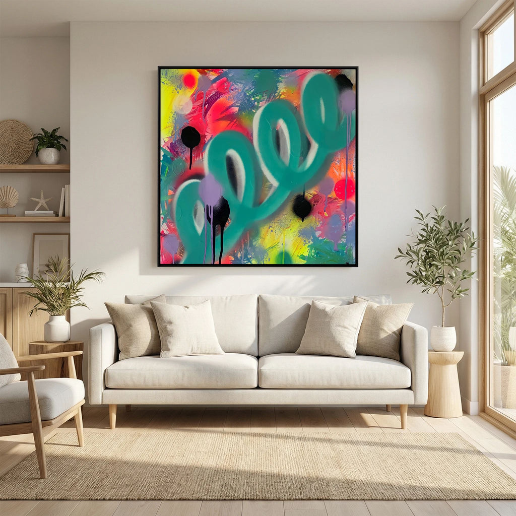 CANDY CRUSH (2020) PRINT ON CANVAS 