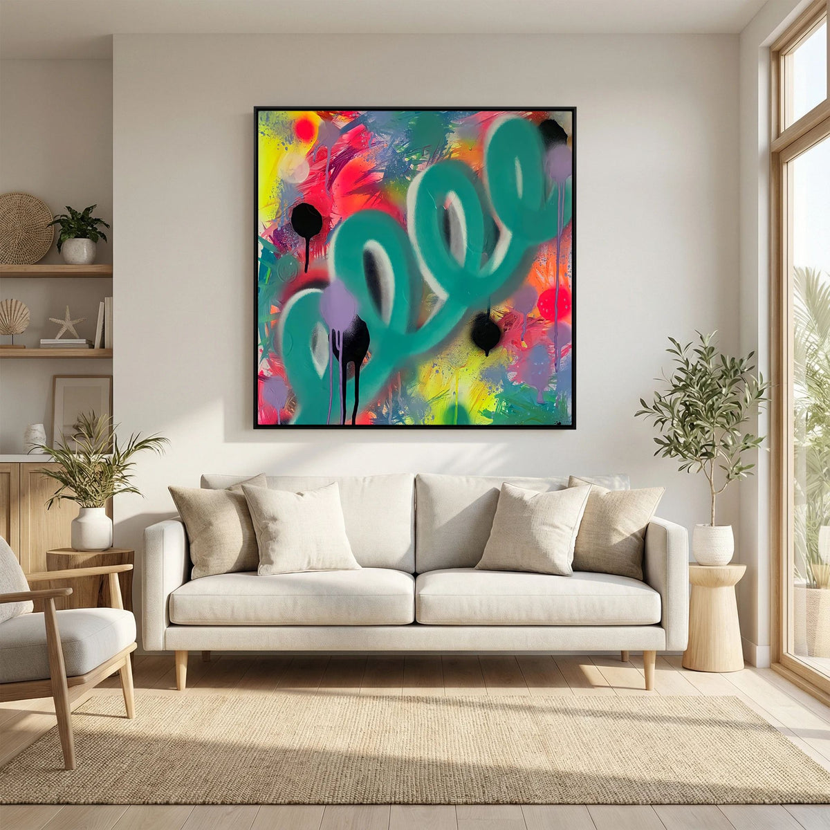 CANDY CRUSH (2020) PRINT ON CANVAS 