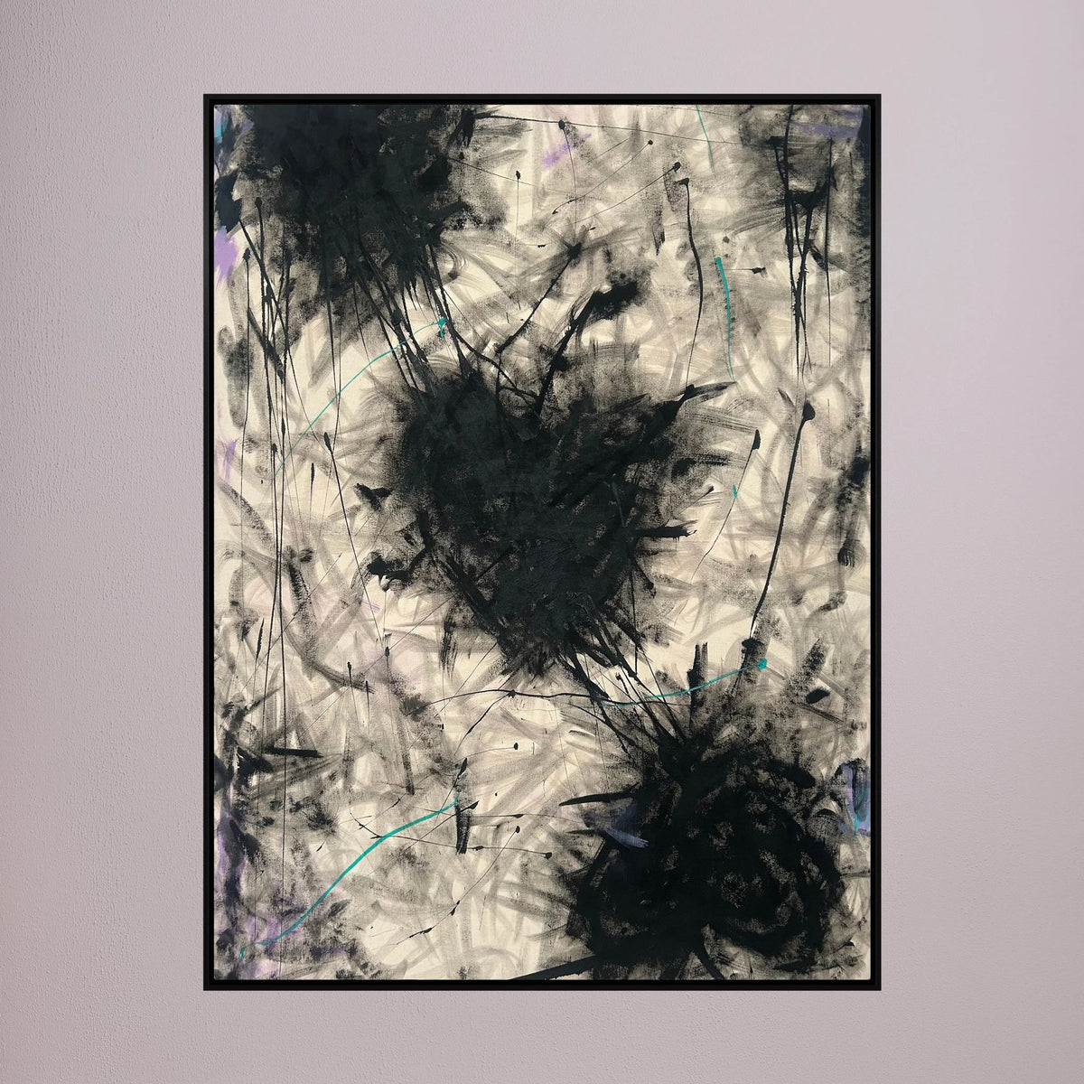 THREE HEARTS (2024) CANVAS PRINT 