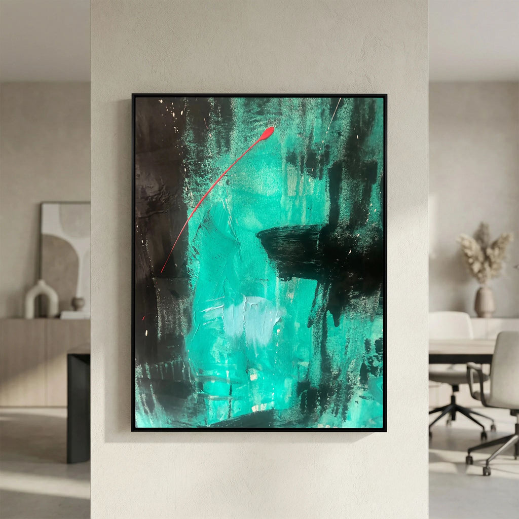 AN ABSTRACT PLACE (2017) CANVAS PRINT 