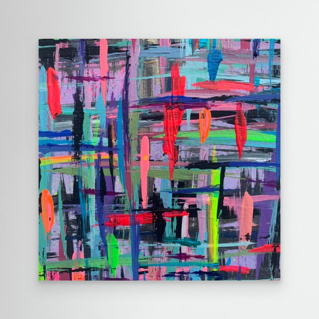 BETWEEN THE LINES (2020) PRINT ON CANVAS 