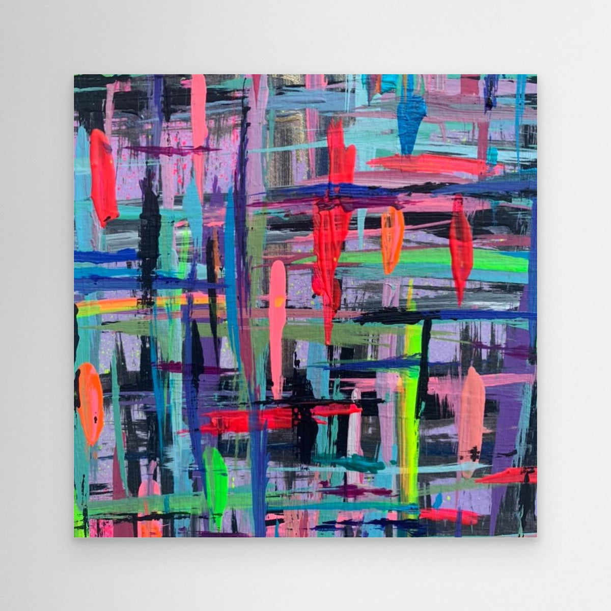 BETWEEN THE LINES (2020) PRINT ON CANVAS 