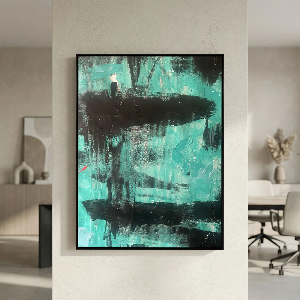 GREEN  (2024) CANVAS PRINT   