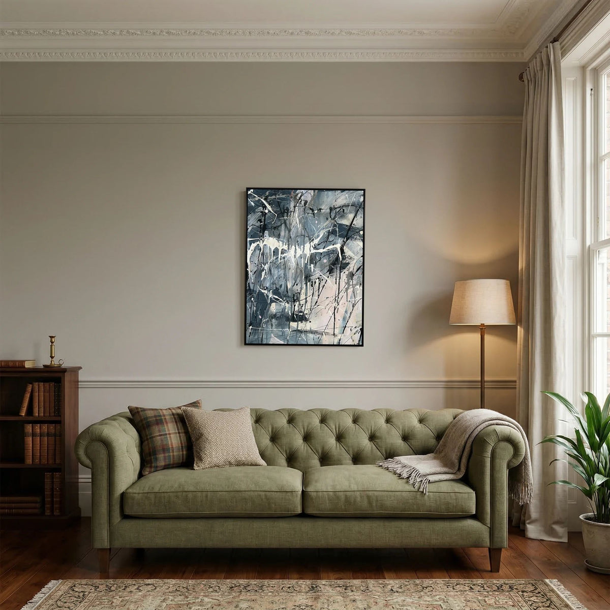 IN THE DEPTHS (2024) CANVAS PRINT   