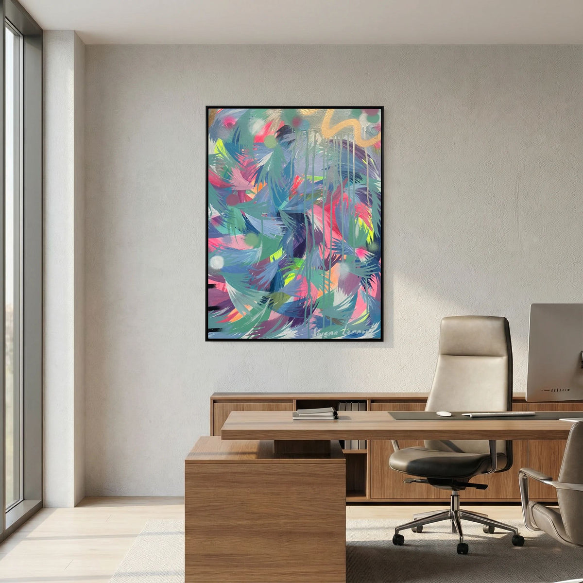 TROPICAL HUES (2021) CANVAS PRINT 