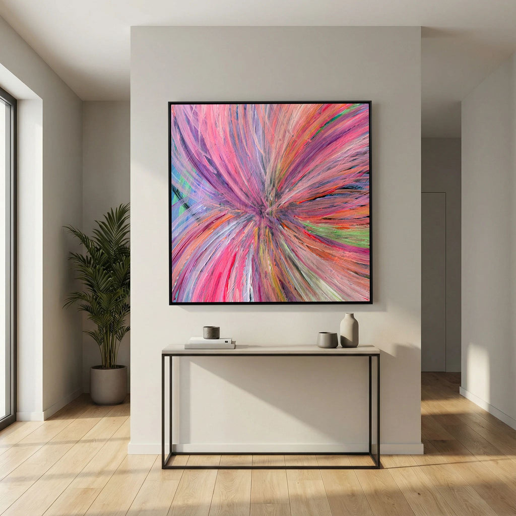 FIXATED (2020) PRINT ON CANVAS 