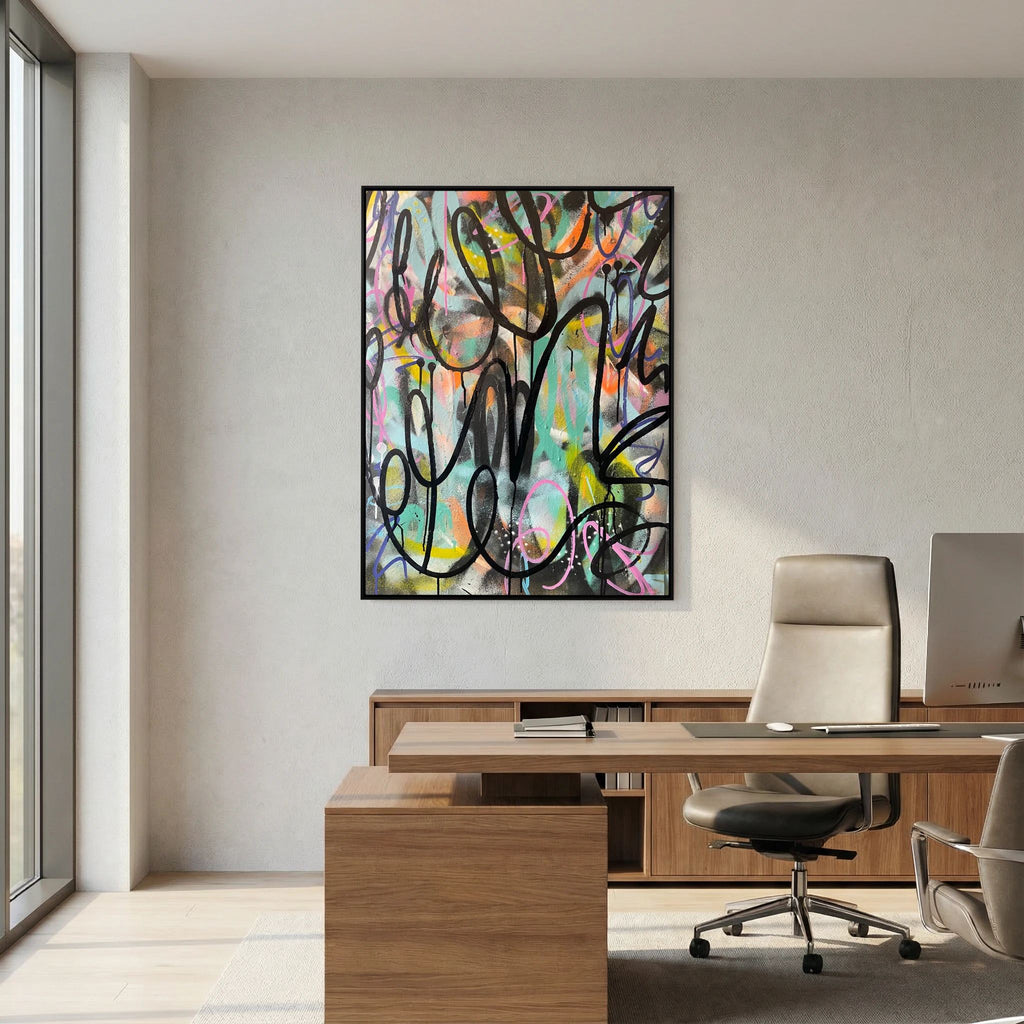 CHAOTIC (2022) CANVAS PRINT 
