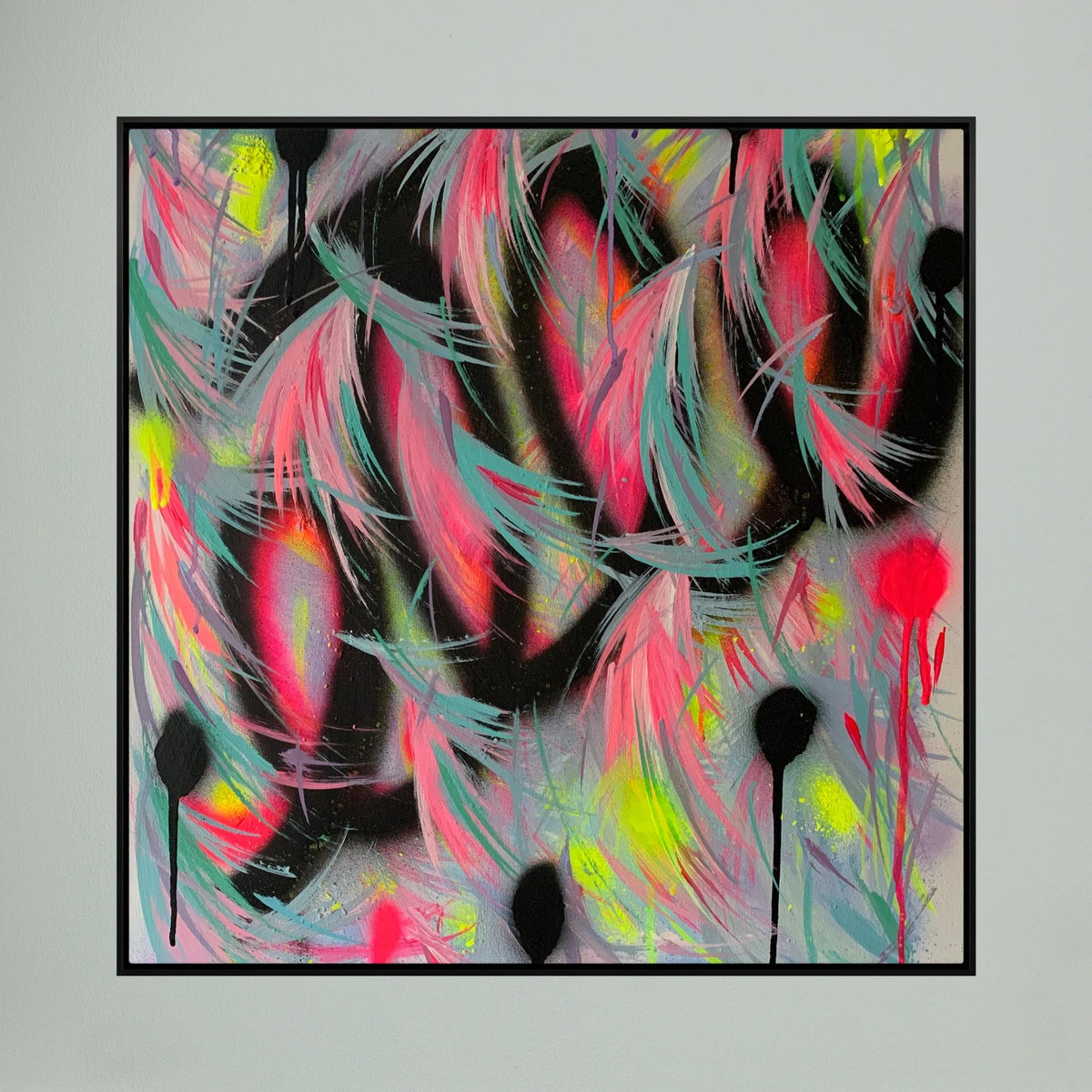 MUTED NOISE (2020) PRINT ON CANVAS  - Copy