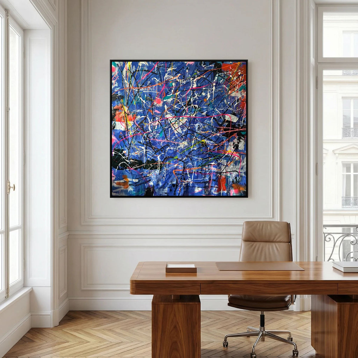 INDIGO (2024) PRINT ON CANVAS    