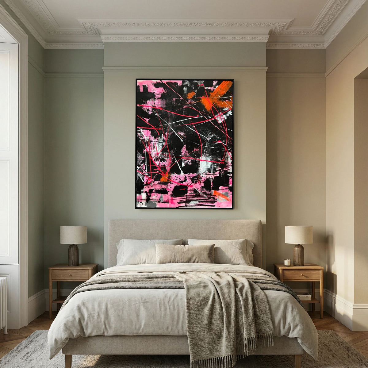 BURN A BRIDGE (2024) CANVAS PRINT 