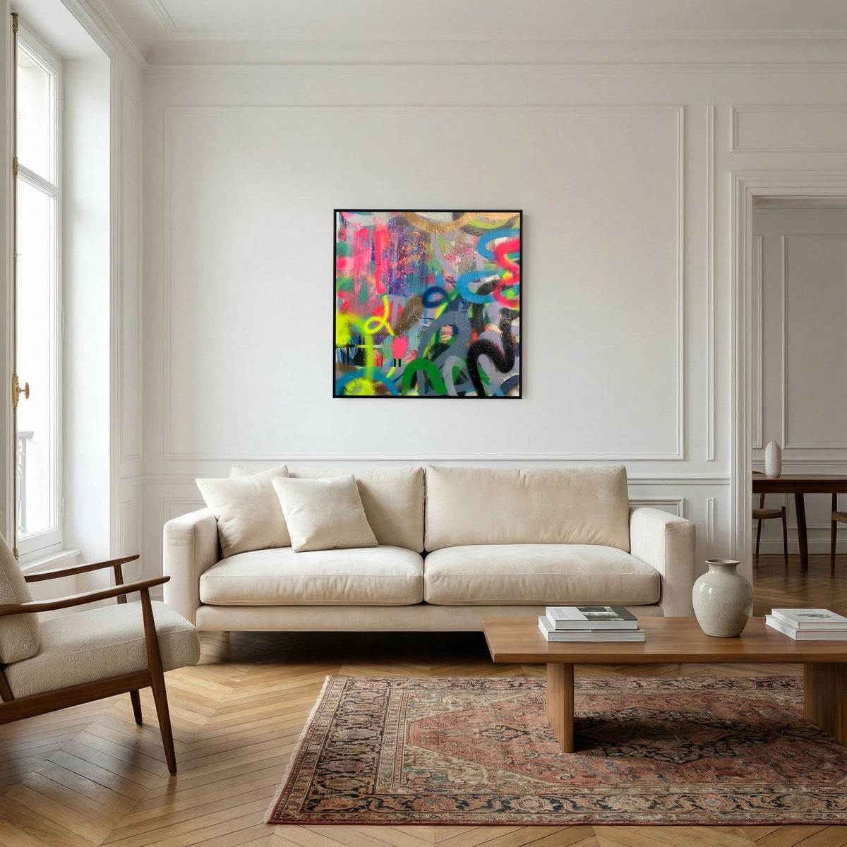 ADRENALINE PRINT ON CANVAS   