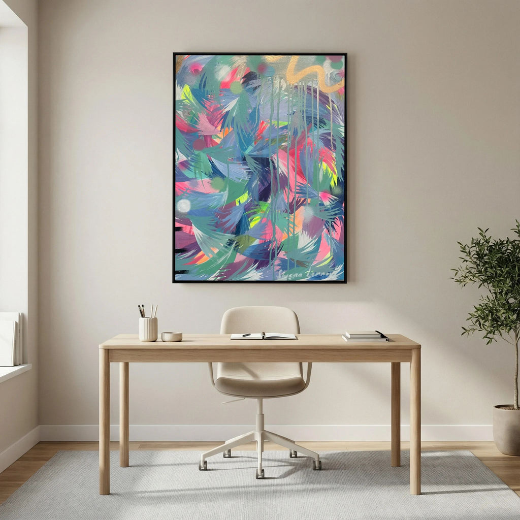 TROPICAL HUES (2021) CANVAS PRINT 