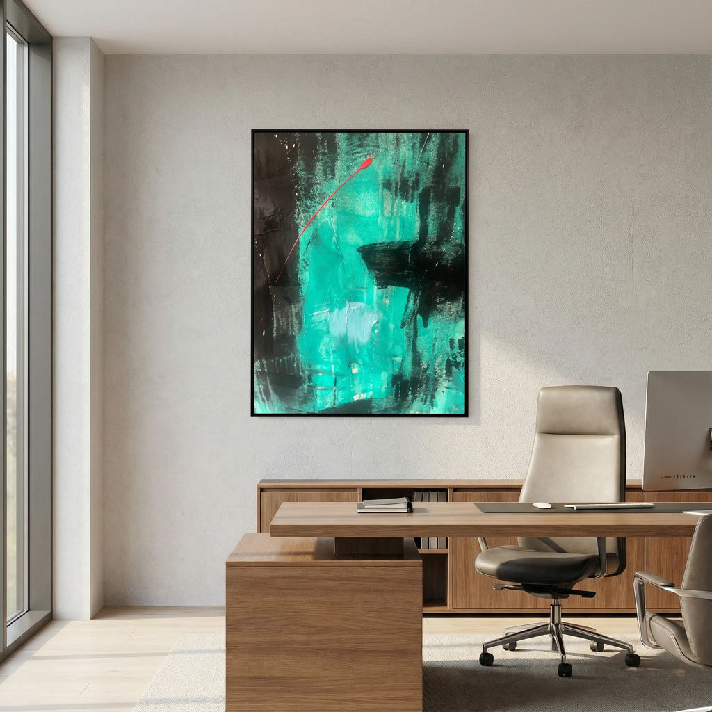 AN ABSTRACT PLACE (2017) CANVAS PRINT 