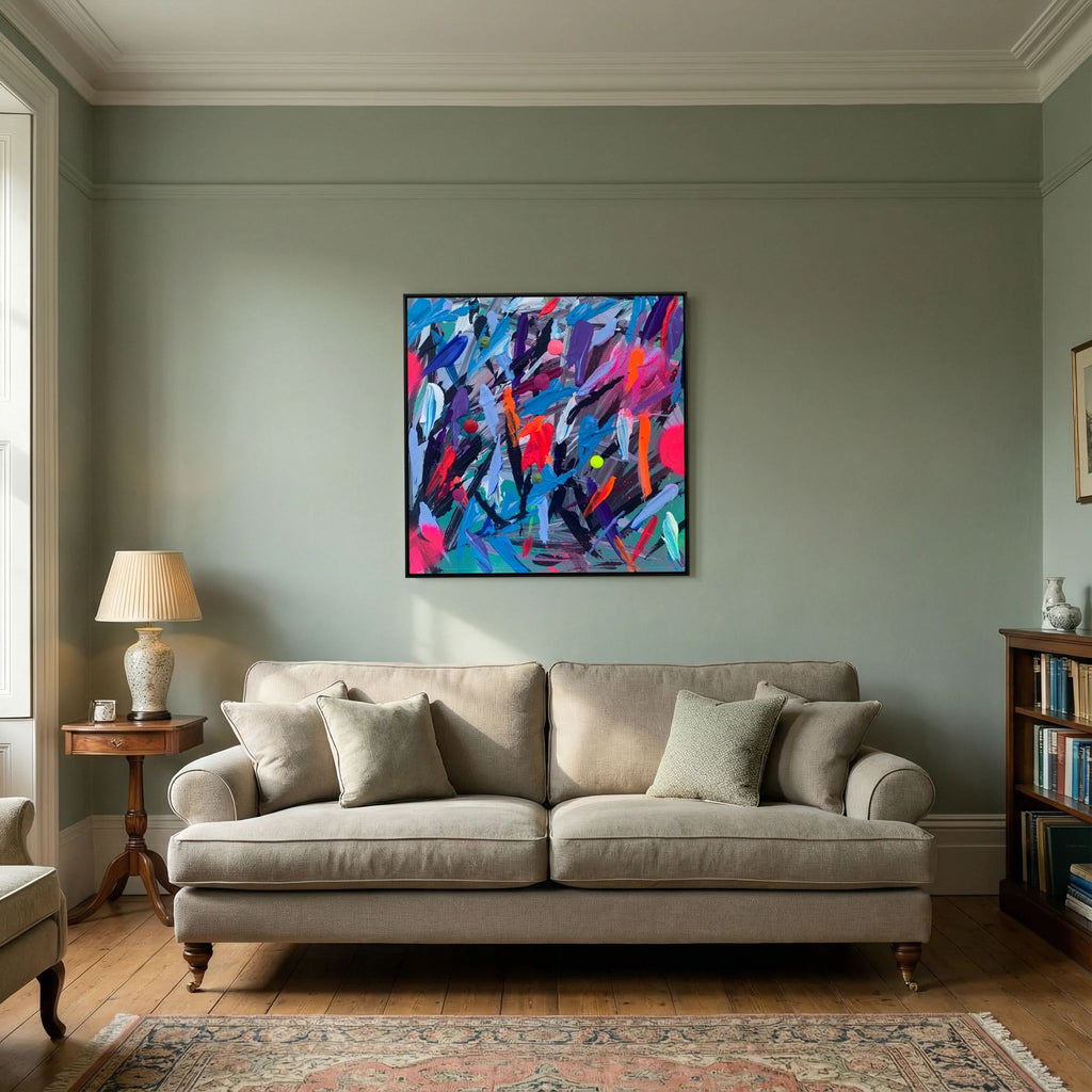 BLUE JAY (2020) PRINT ON CANVAS 