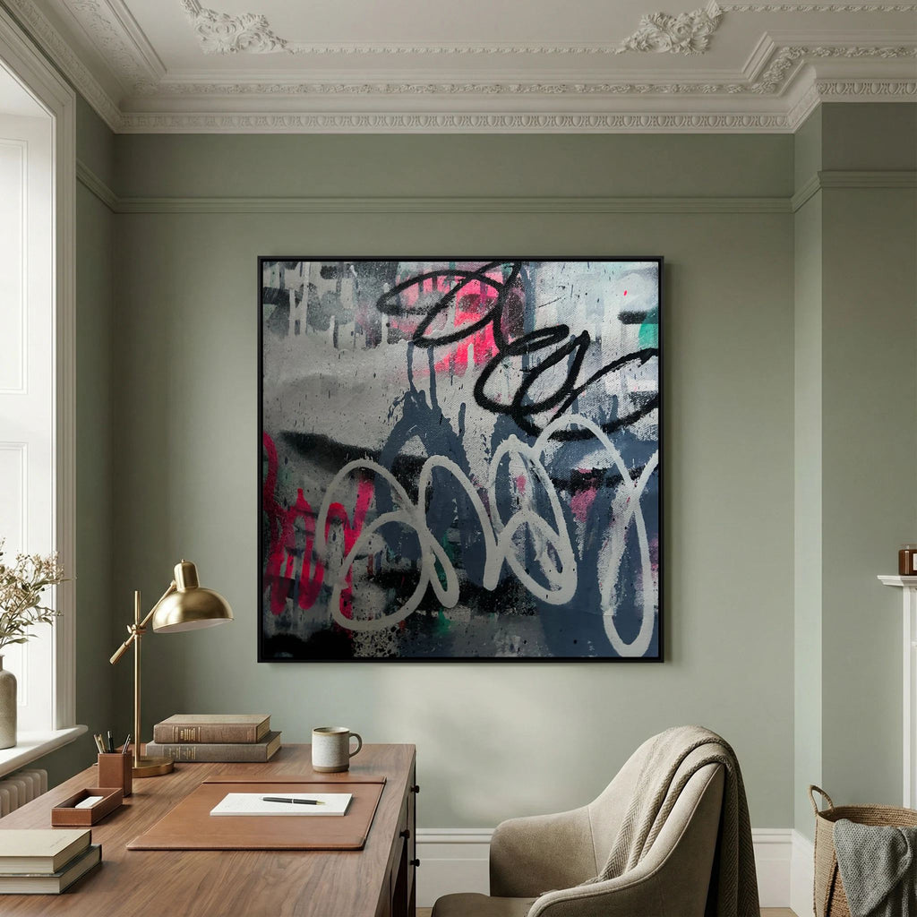LOVE IN REVERSE PRINT ON CANVAS