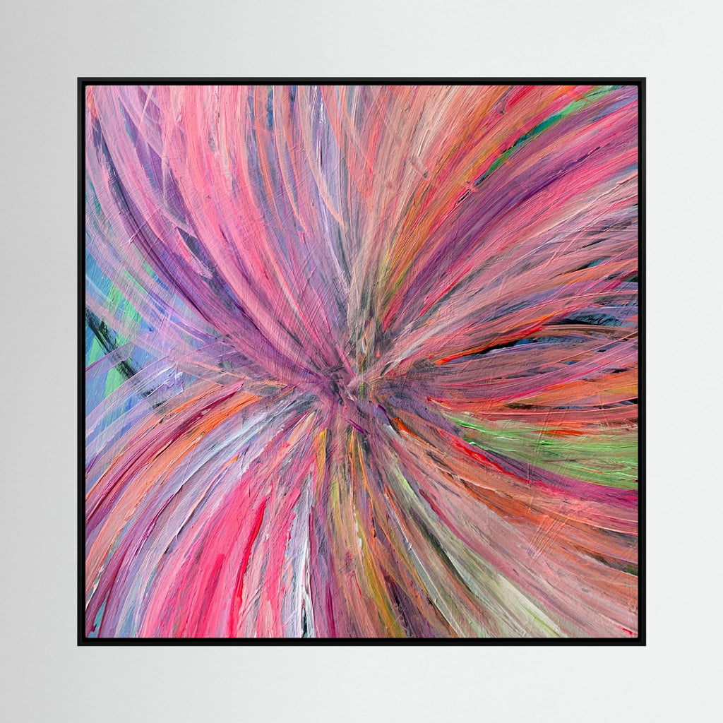 FIXATED (2020) PRINT ON CANVAS 