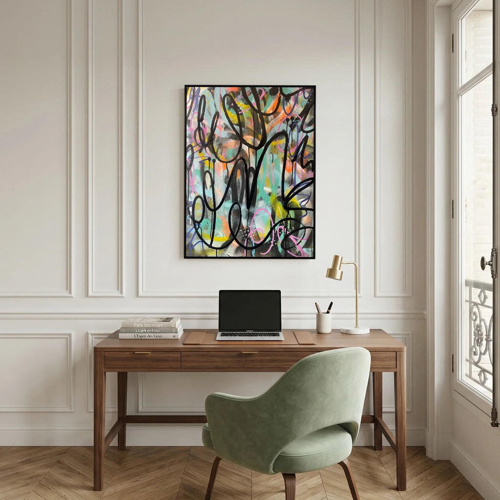 CHAOTIC (2022) CANVAS PRINT 