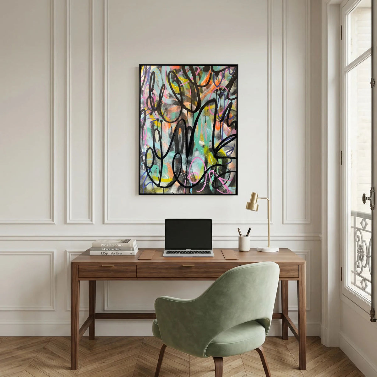 CHAOTIC (2022) CANVAS PRINT 