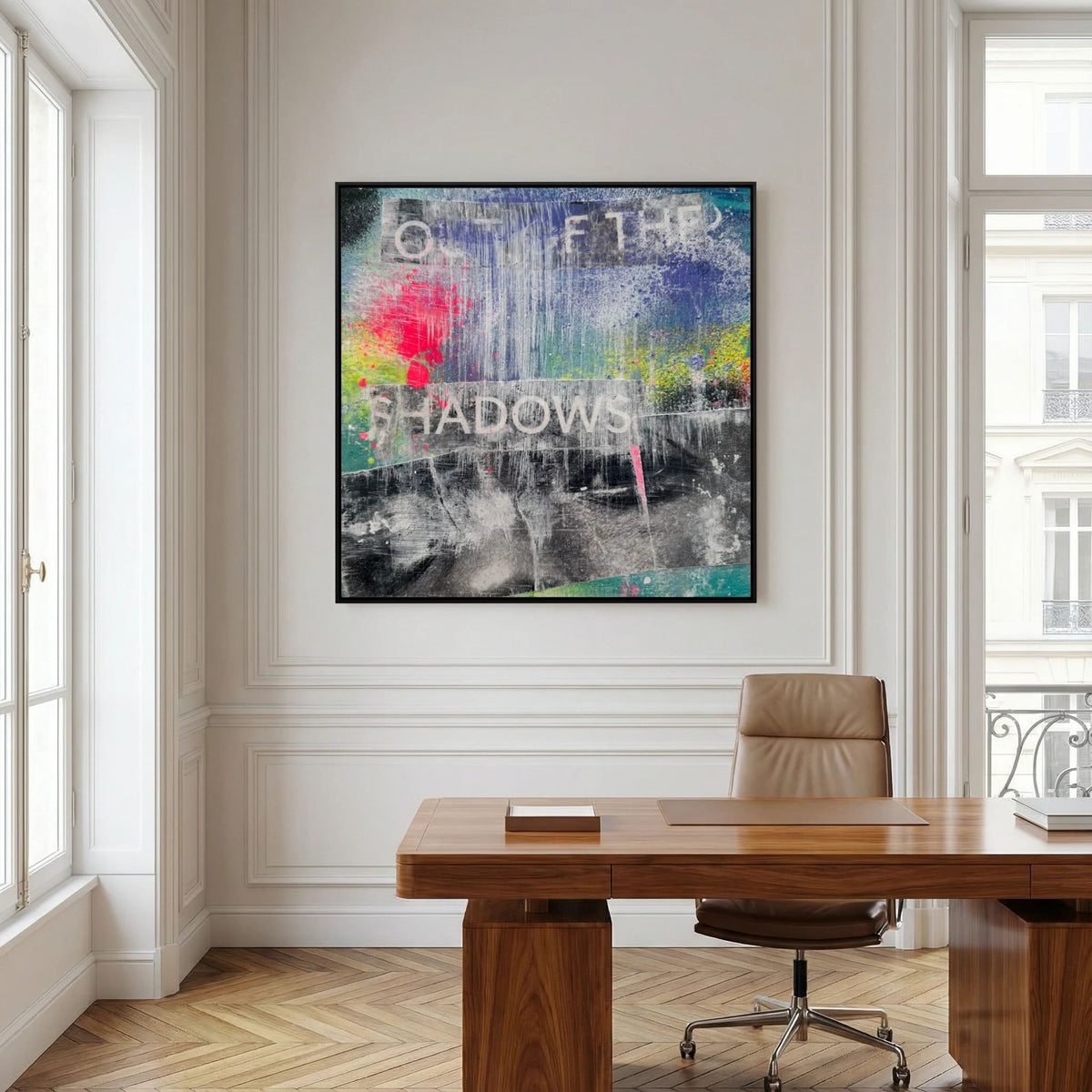 OUT OF THE SHADOWS (2023) CANVAS PRINT