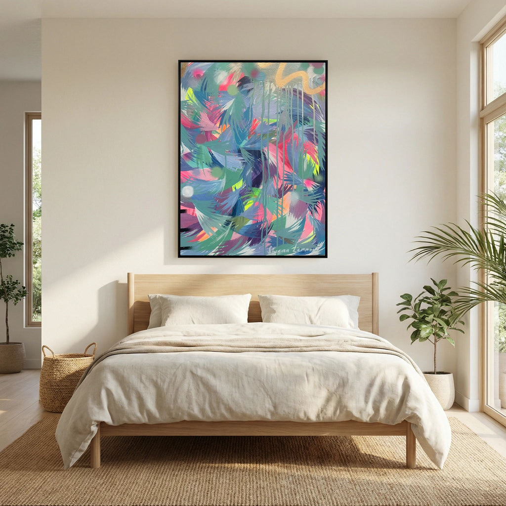 TROPICAL HUES (2021) CANVAS PRINT 
