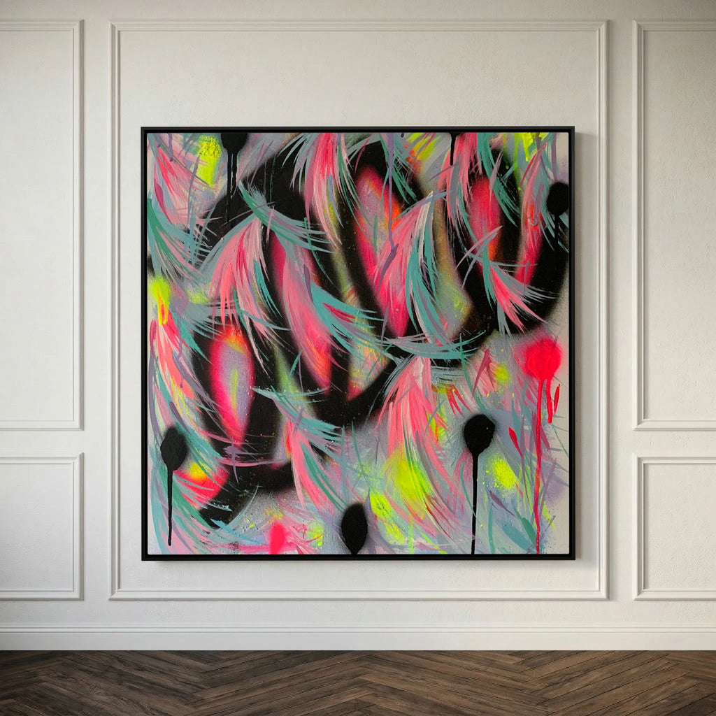 MUTED NOISE (2020) PRINT ON CANVAS  - Copy