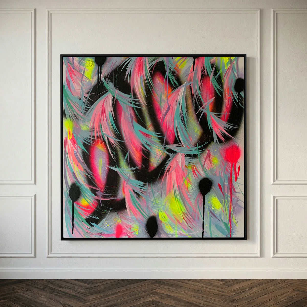 MUTED NOISE (2020) PRINT ON CANVAS  - Copy