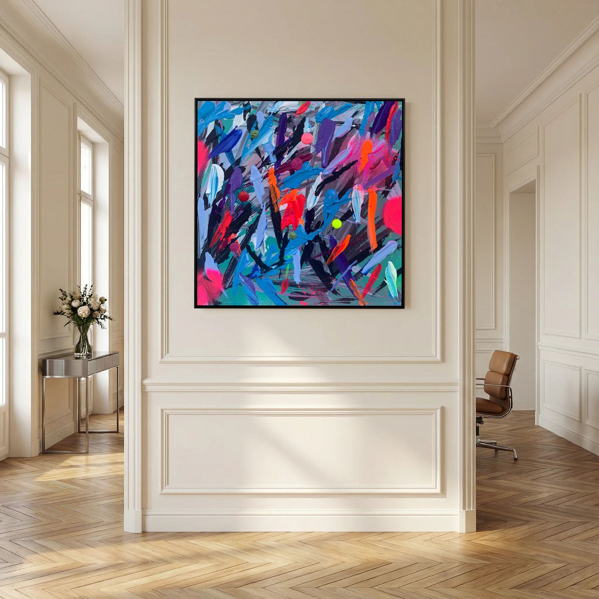 BLUE JAY (2020) PRINT ON CANVAS 