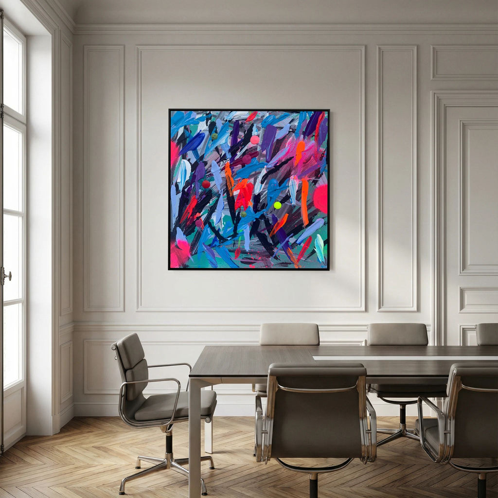 BLUE JAY (2020) PRINT ON CANVAS 