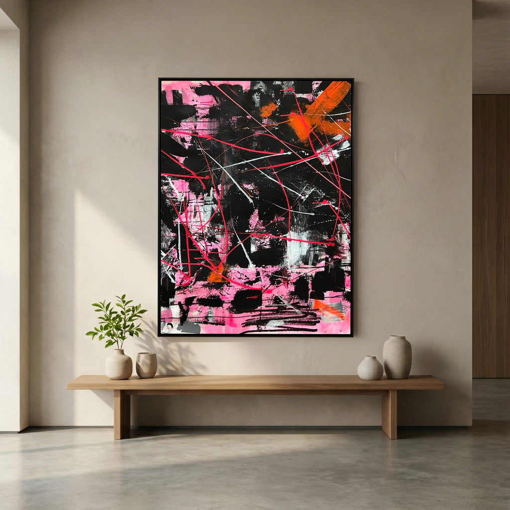 BURN A BRIDGE (2024) CANVAS PRINT 