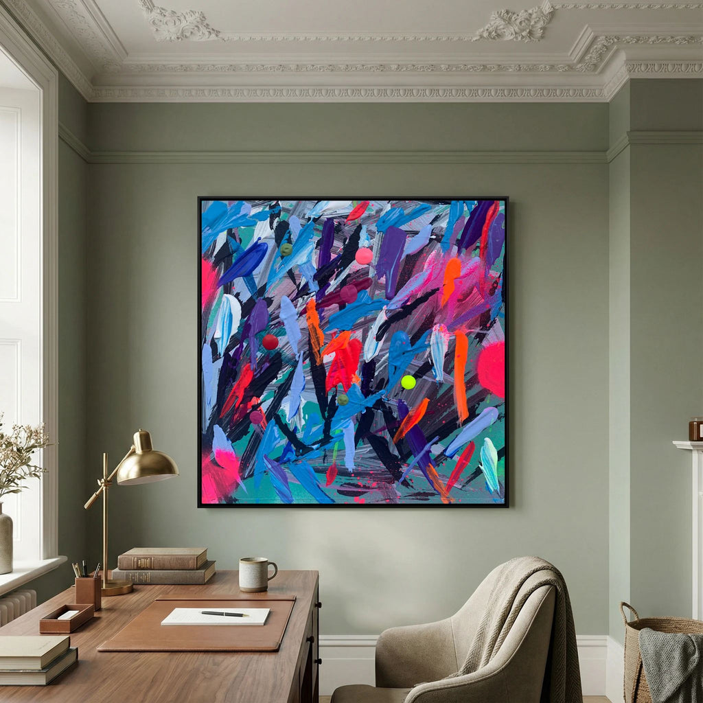 BLUE JAY (2020) PRINT ON CANVAS 