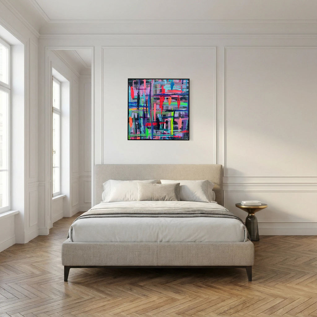 BETWEEN THE LINES (2020) PRINT ON CANVAS 